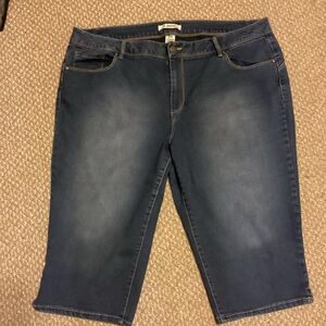 d. jeans Blue Ankle Cropped Jeans with Stretch
